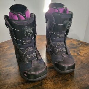 RIDE Sage Boa Coiler All-Mountain Snowboard Boots Intuition Liners Womens 7.5